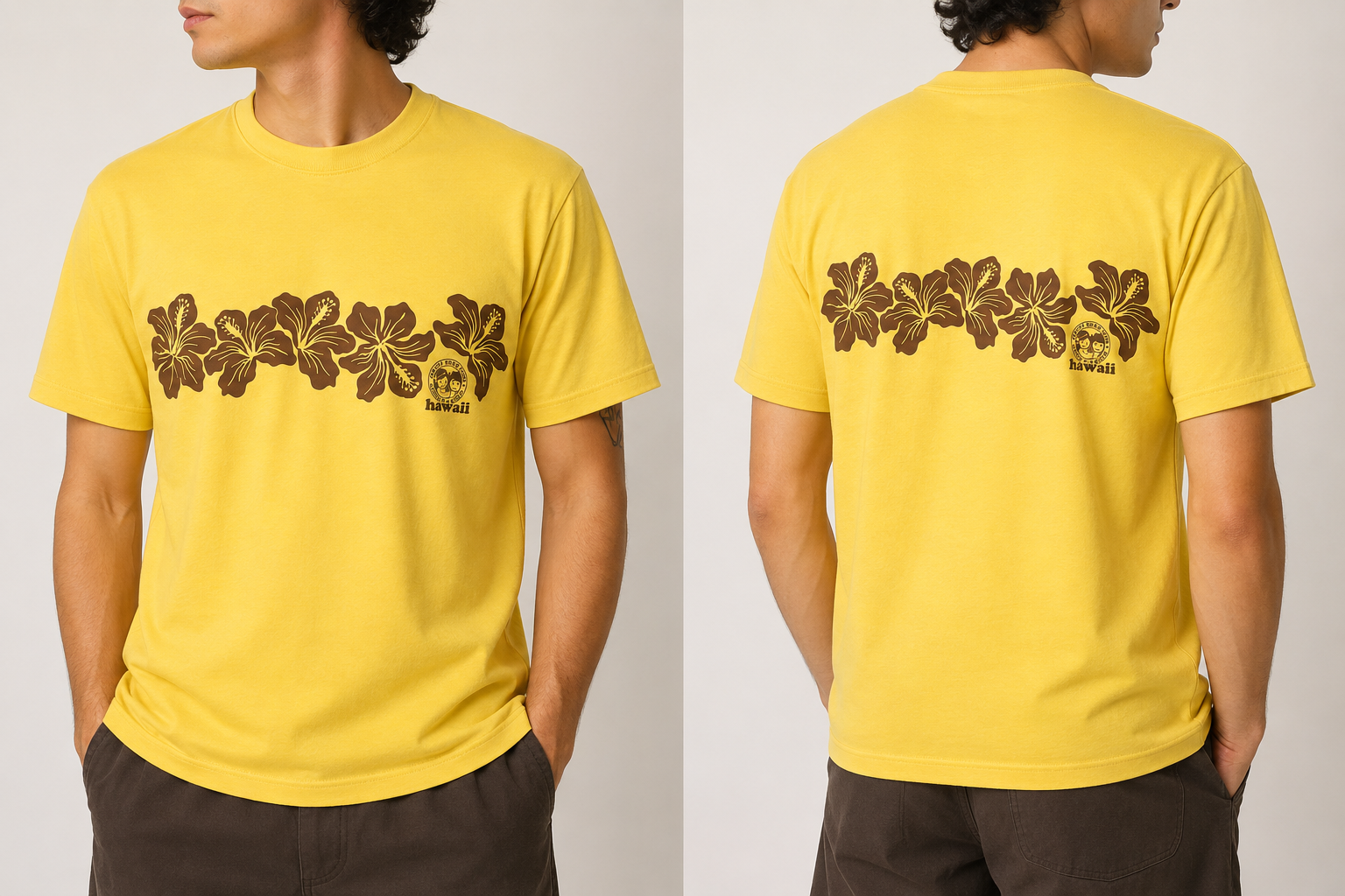 Hibiscus Lei Tee – 88 Tees - Honolulu, Hawaii