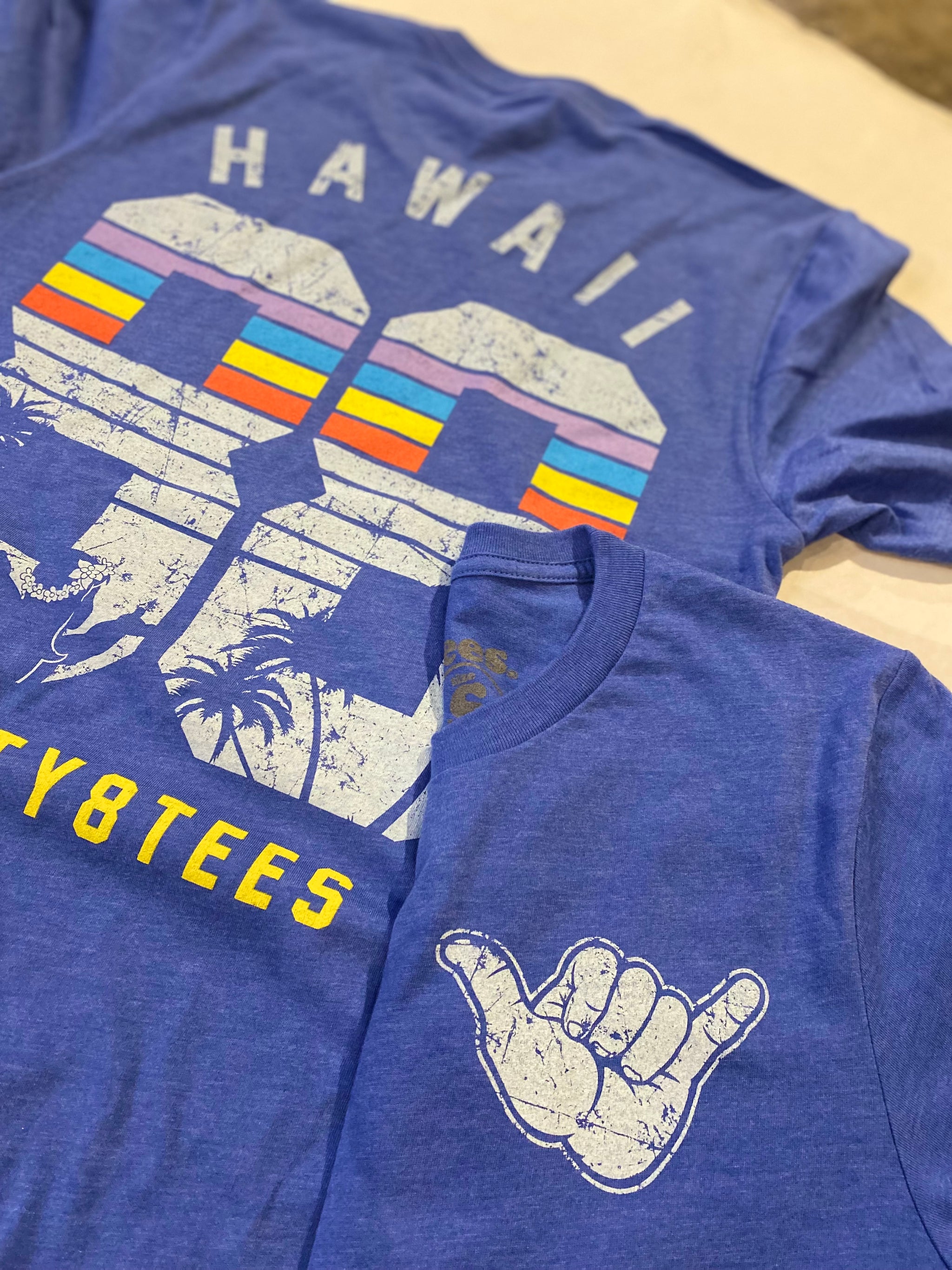 Shaka Rainbow Hawaii 88tees – 88 Tees - Honolulu, Hawaii