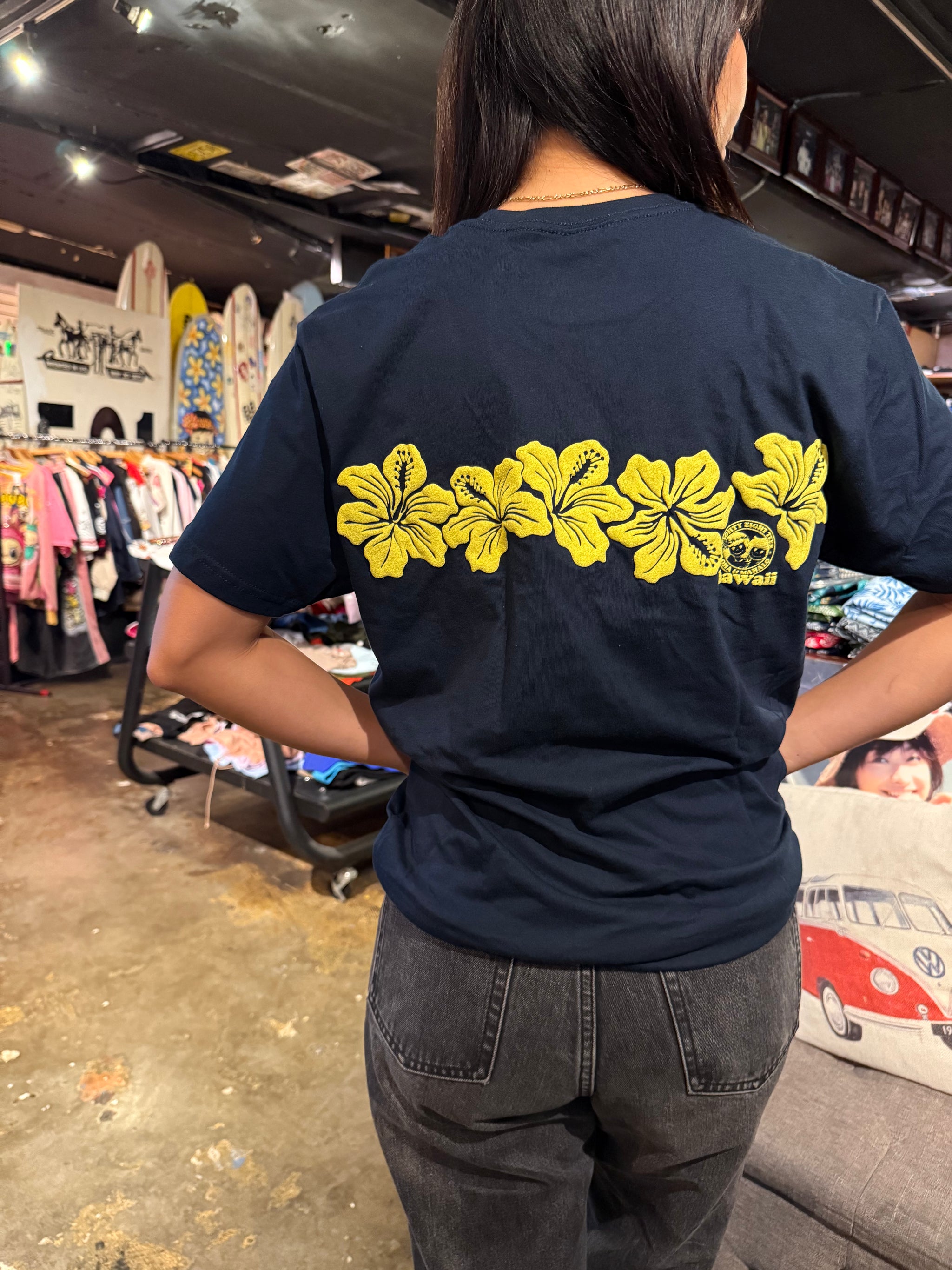Hibiscus Lei Tee – 88 Tees - Honolulu, Hawaii