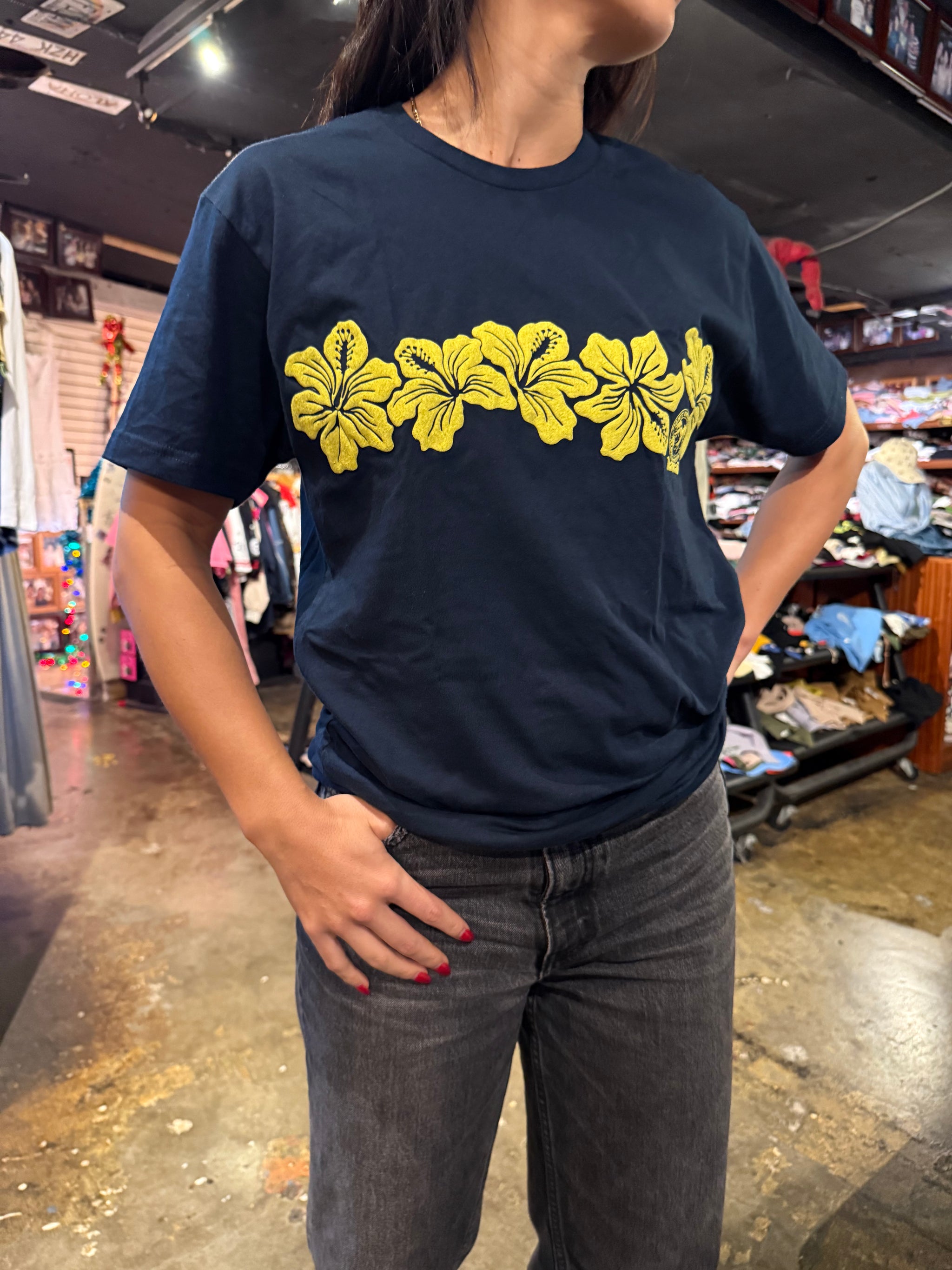 Hibiscus Lei Tee – 88 Tees - Honolulu, Hawaii