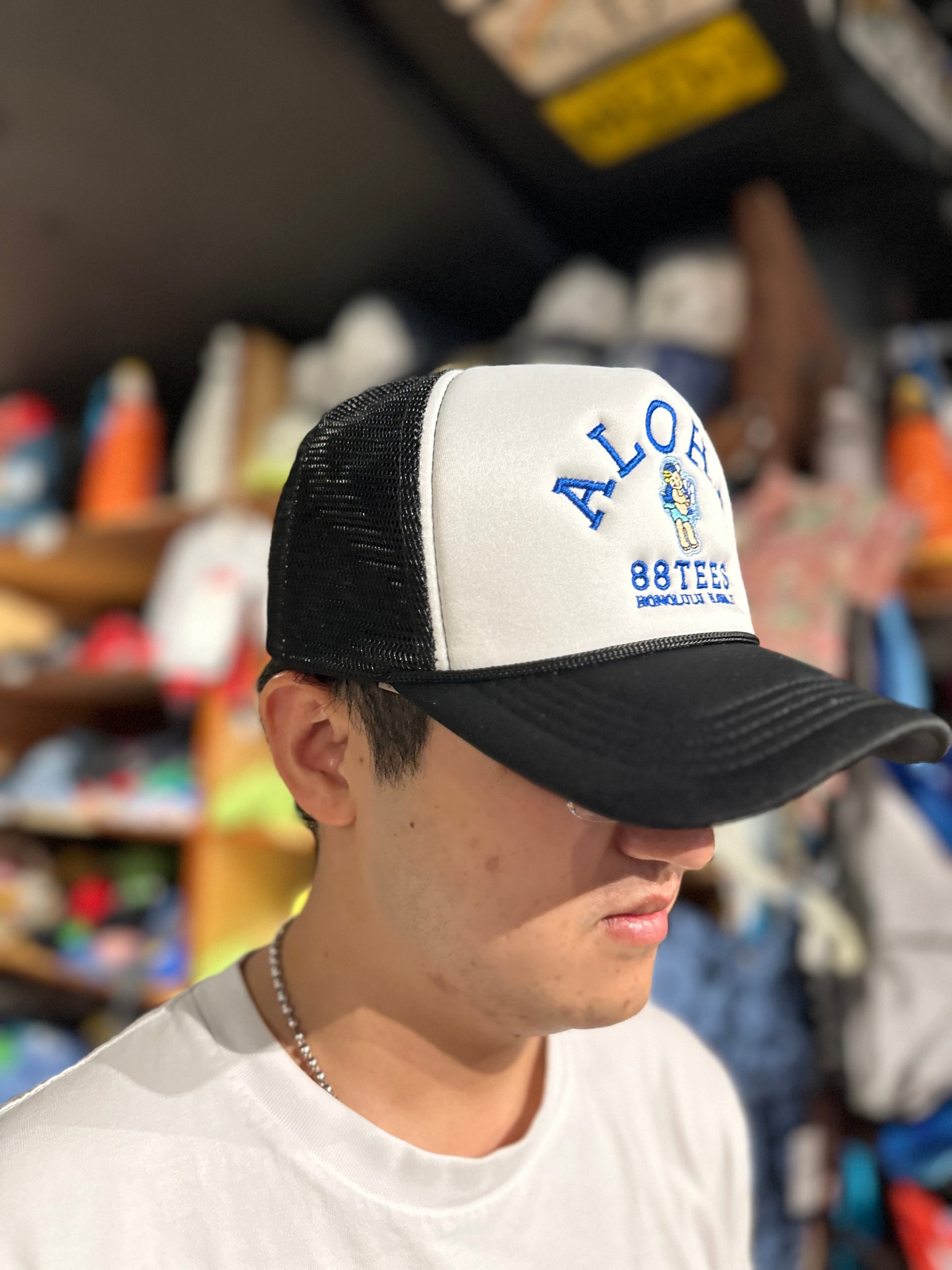 Aloha Yaya trucker hat – 88 Tees - Honolulu, Hawaii