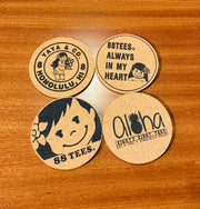 ASSORTED CUP COASTERS