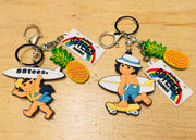 YaYa & KuKu silicone keyring